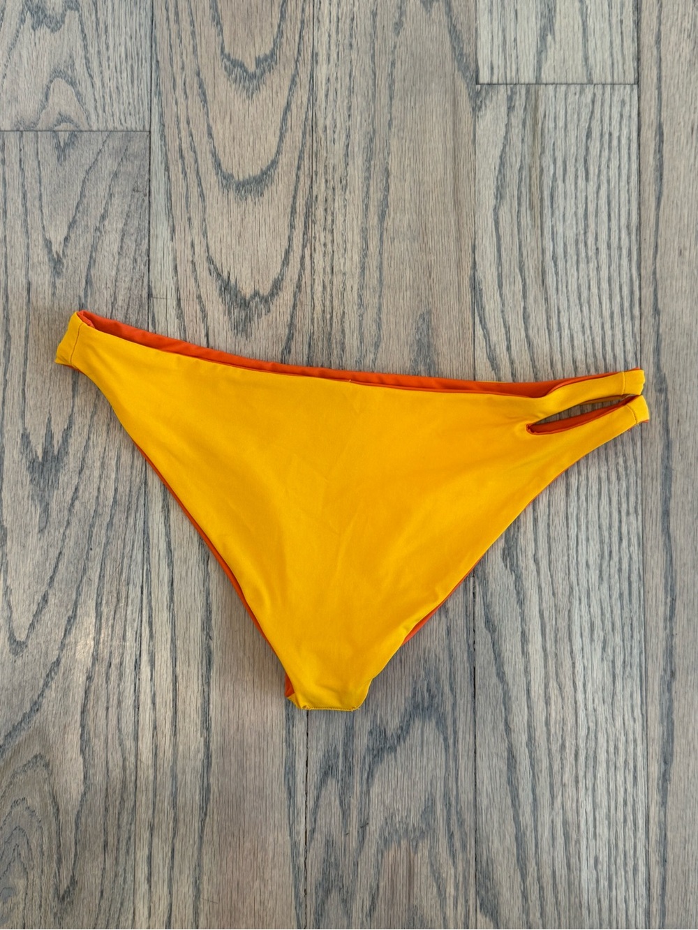 L*Space Women’s Breakers Reversible Orange Women's Swim Bottom Size Small - Picture 8 of 9